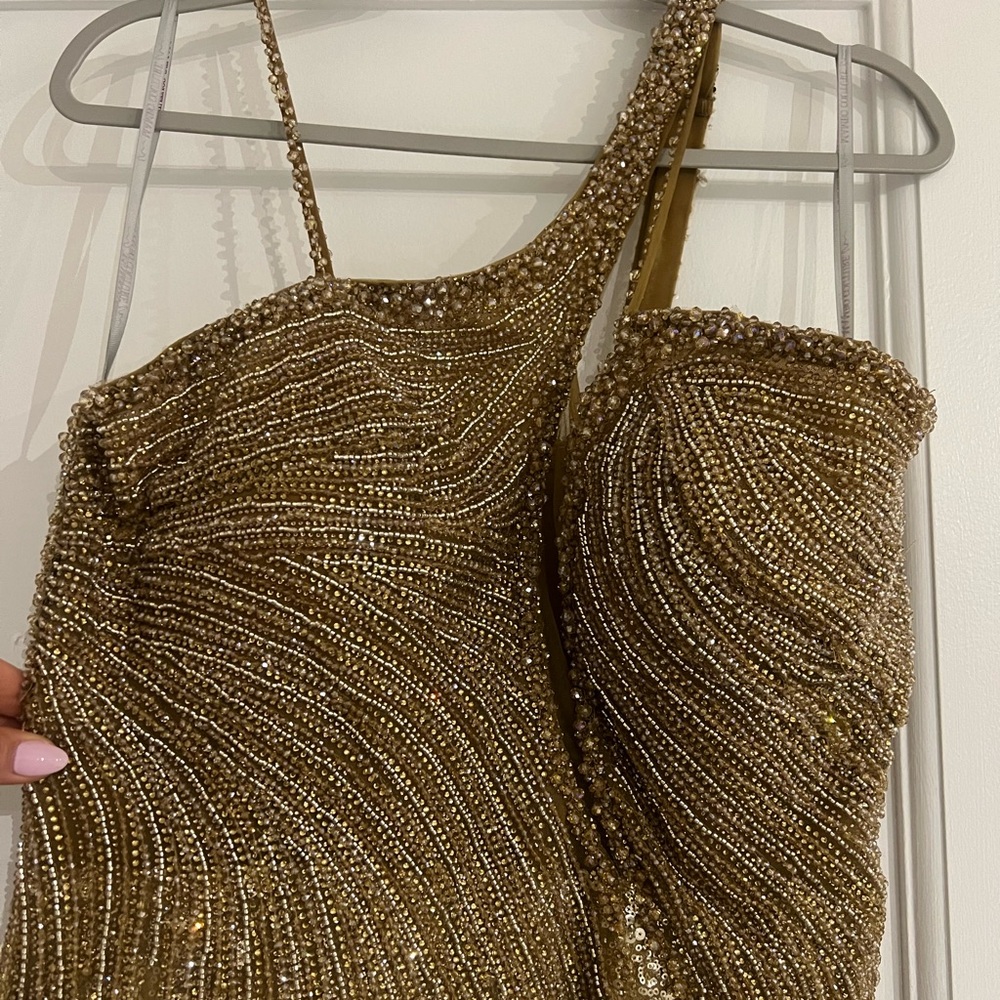 Mambo couture Beaded evening Dress